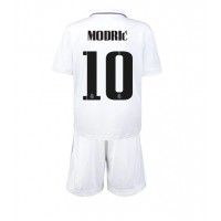 Dres Real Madrid Luka Modric #10 Domaci za djecu 2022-23 Kratak Rukav (+ kratke hlače)